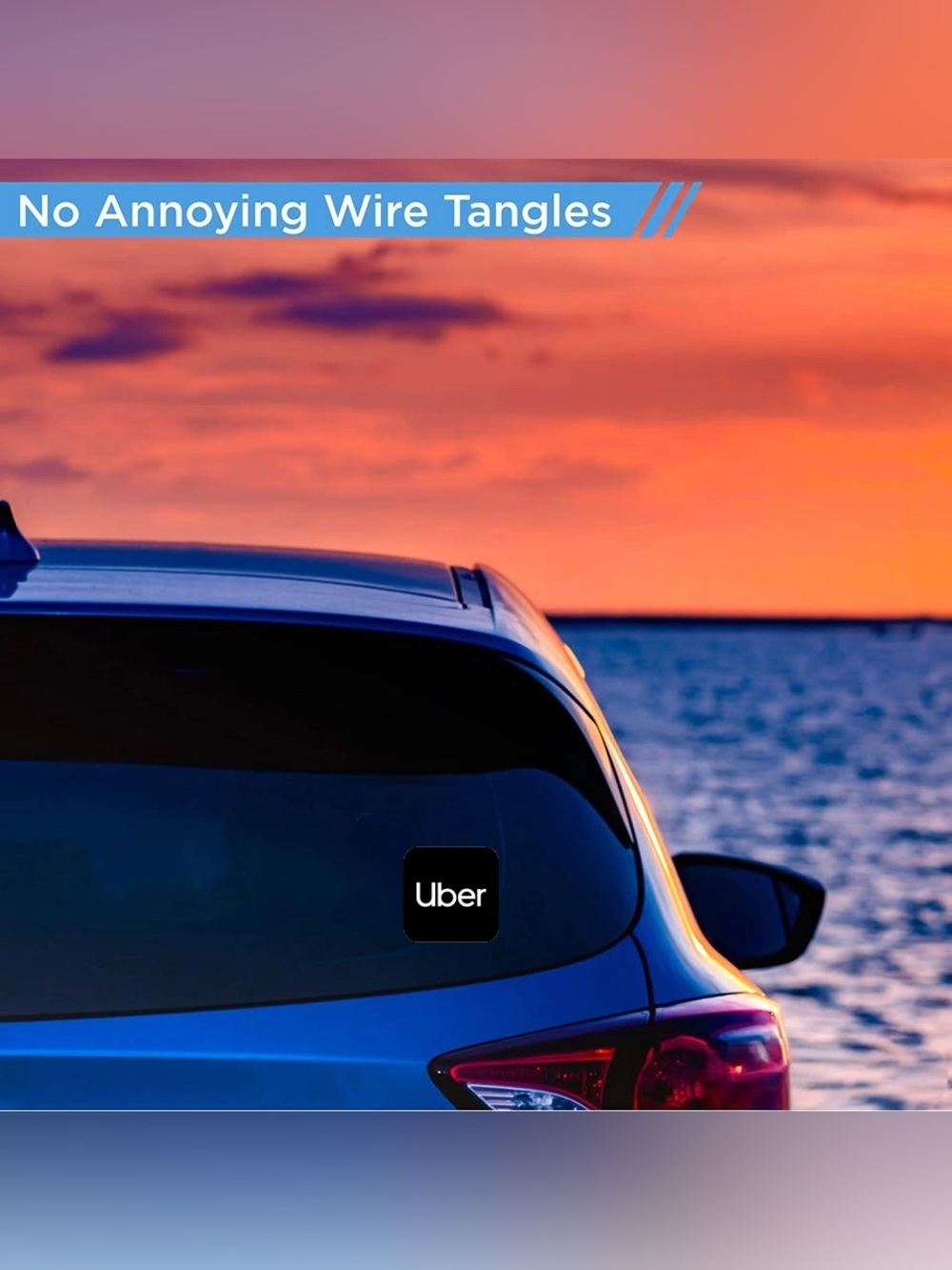 Uber Rideshare LED Sign - Picture 4 of 10